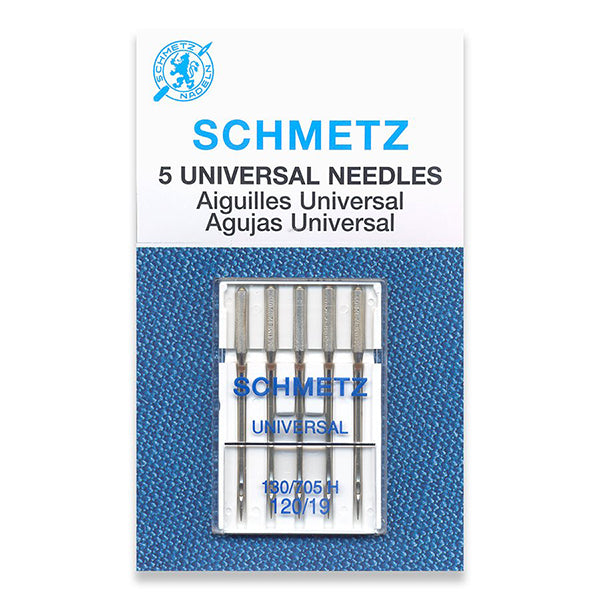 Schmetz Domestic Universal Sewing Machine Needles 19/120