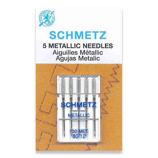 Schmetz Metalic Sewing Needles 12/80