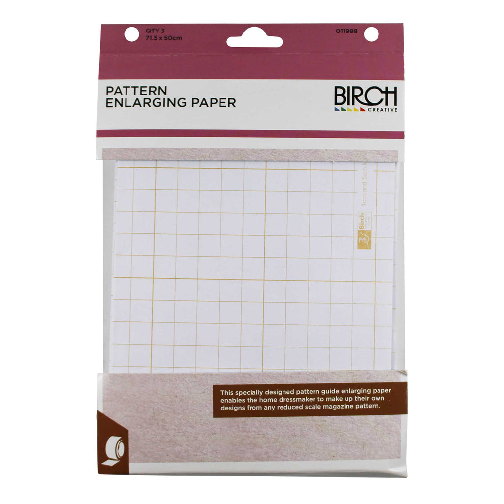 Birch Pattern Enlarging Paper