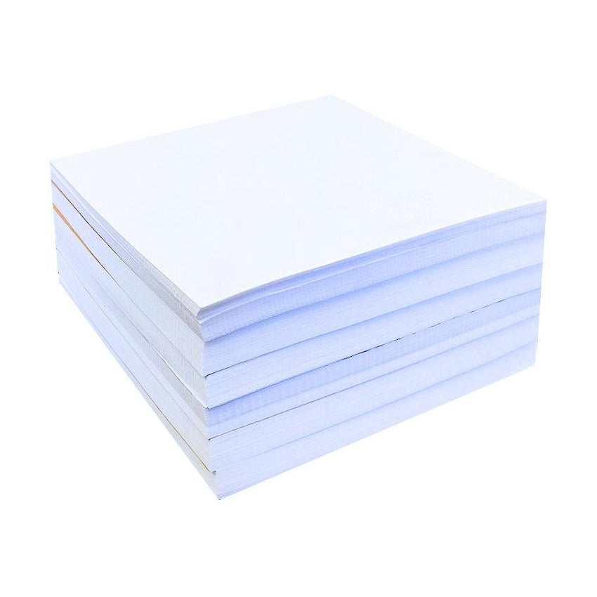 Embroidery Stabilizer Cut Away Pack - Non Woven 19x19cm White