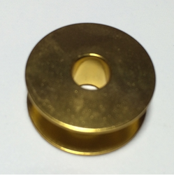 GOLD Aluminium Plain Sewer Bobbin