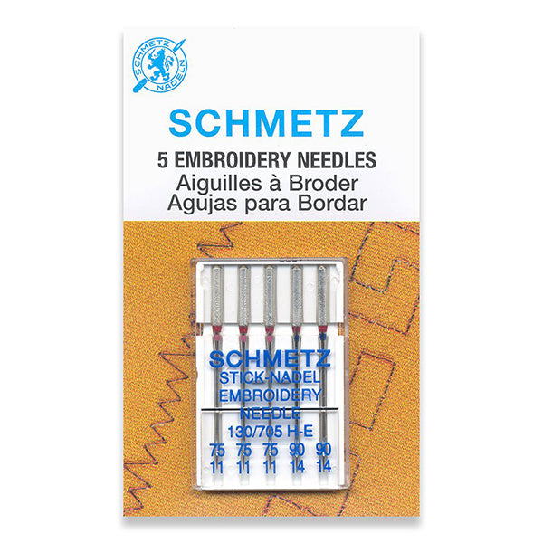 Schmetz Embroidery Machine Needles ASSORTED