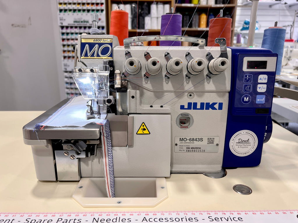 Juki 6-Thread Overlocker with Safety Stitch MO-6843S