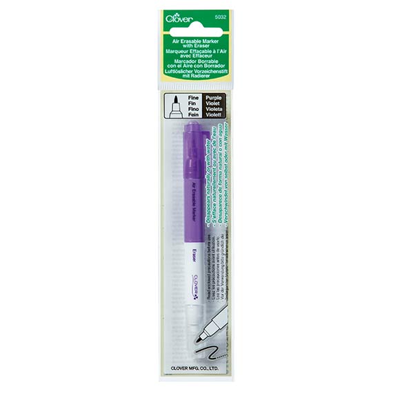 Clover Air Erasable (Non Permanent) Marker with Eraser