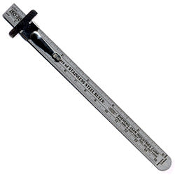 15cm Metal Sewing Ruler