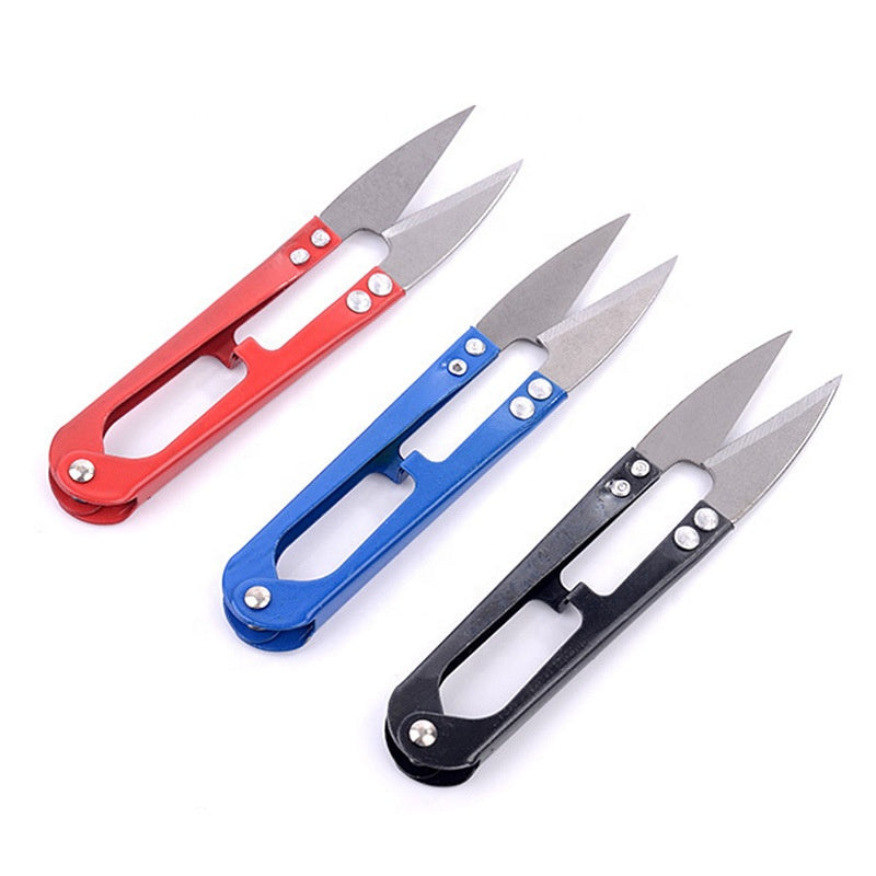 12 Pack of Metal Thread Snips - Spring Type