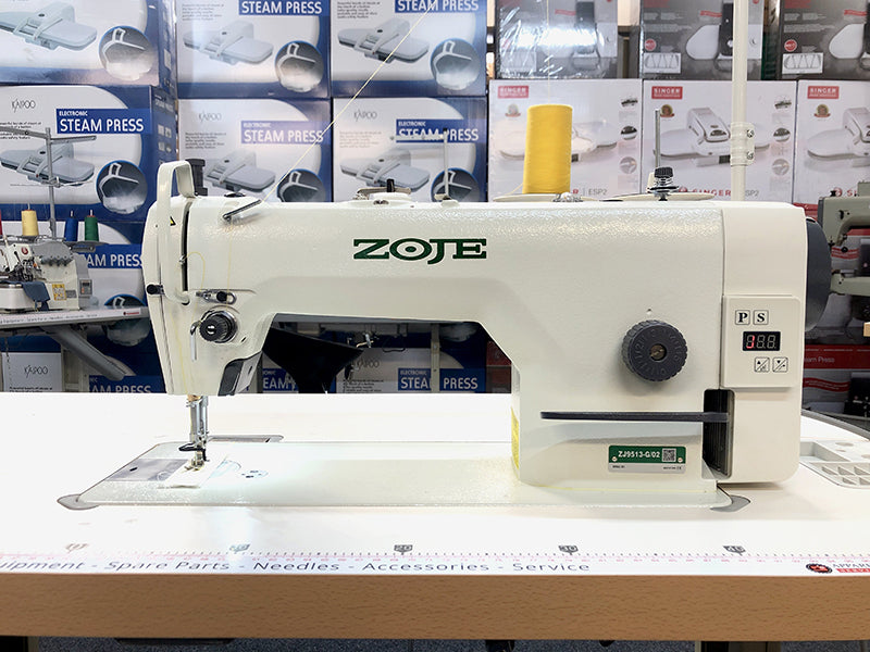 Zoje Industrial Plain Sewing Machine ZJ9513 Machine Set + Starter Kit