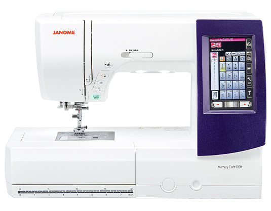 Janome MC9850 Sewing Machine - Sewing & Embroidery Machine