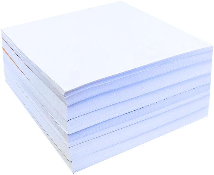 Embroidery Stabilizer Cut Away Pack - Non Woven 16x16cm White