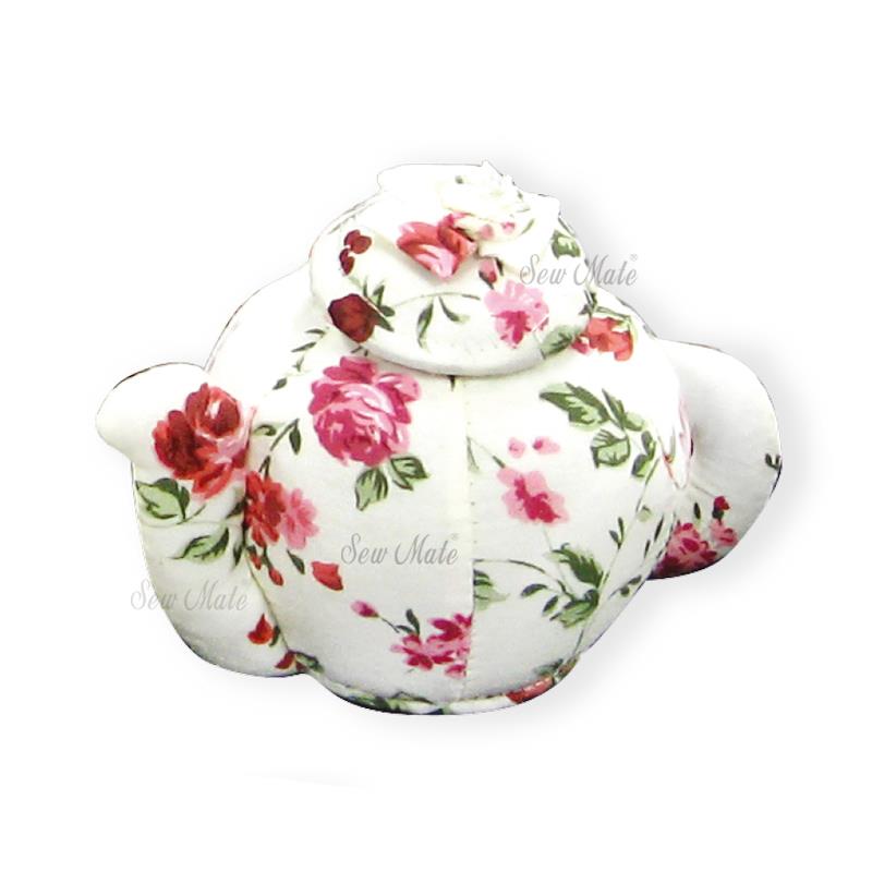 Tea Pot Pin Cushion by SewMate