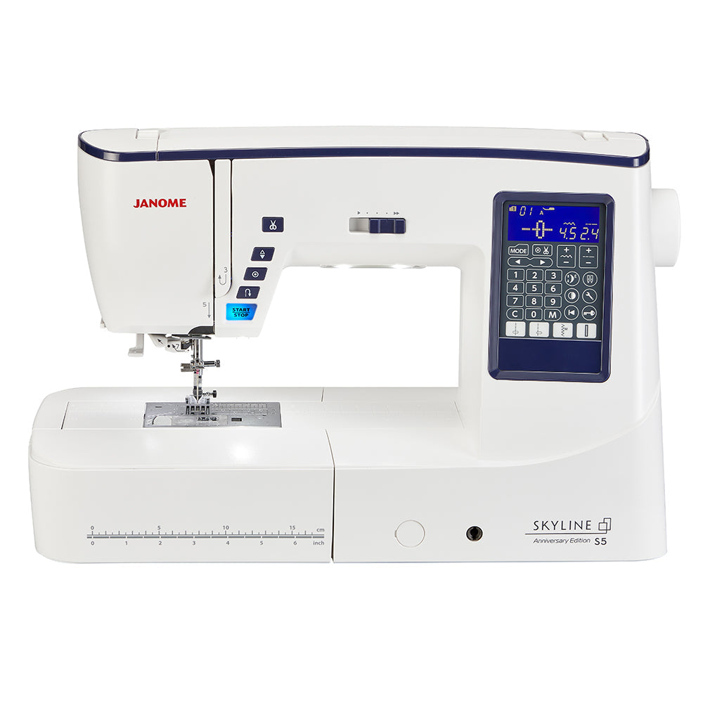 Janome Skyline S5 Sewing Machine Anniversary Edition