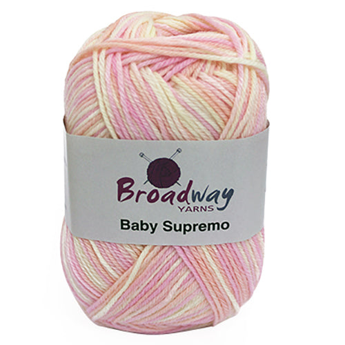 Broadway Yarns Baby Supremo Fantasy 100% Merino 4 ply