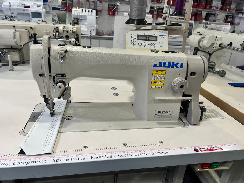 Juki Shuffle Walking Foot Machine - DU-1181N-7 - Automatic Thread Cut & Backtack - EX Lease