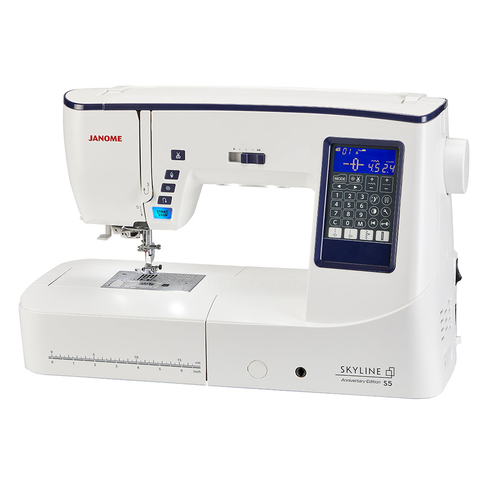 Janome Skyline S5 Sewing Machine Anniversary Edition