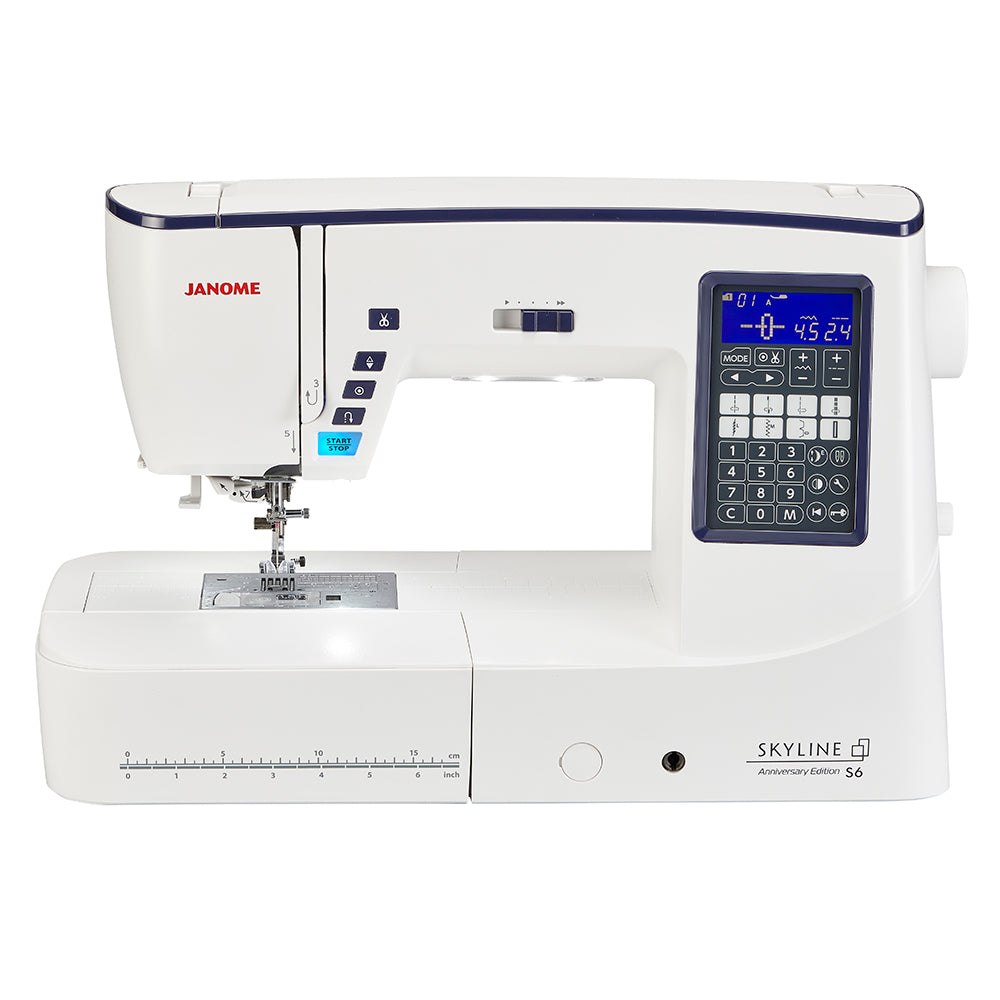 Janome Skyline S6 Sewing Machine Anniversary Edition