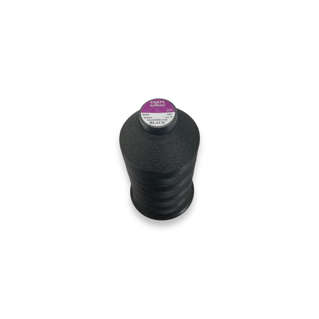 Coats Nylbond 40 - Bonded Nylon Thread for Leather Goods, Apparel etc.