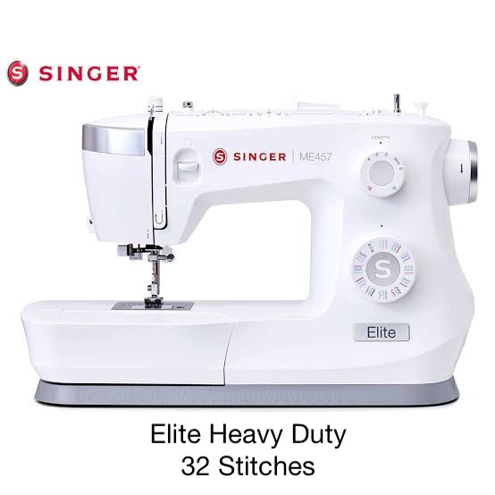 Singer Elite Heavy Duty Sewing Machine ME457 - 32 Stitch Types