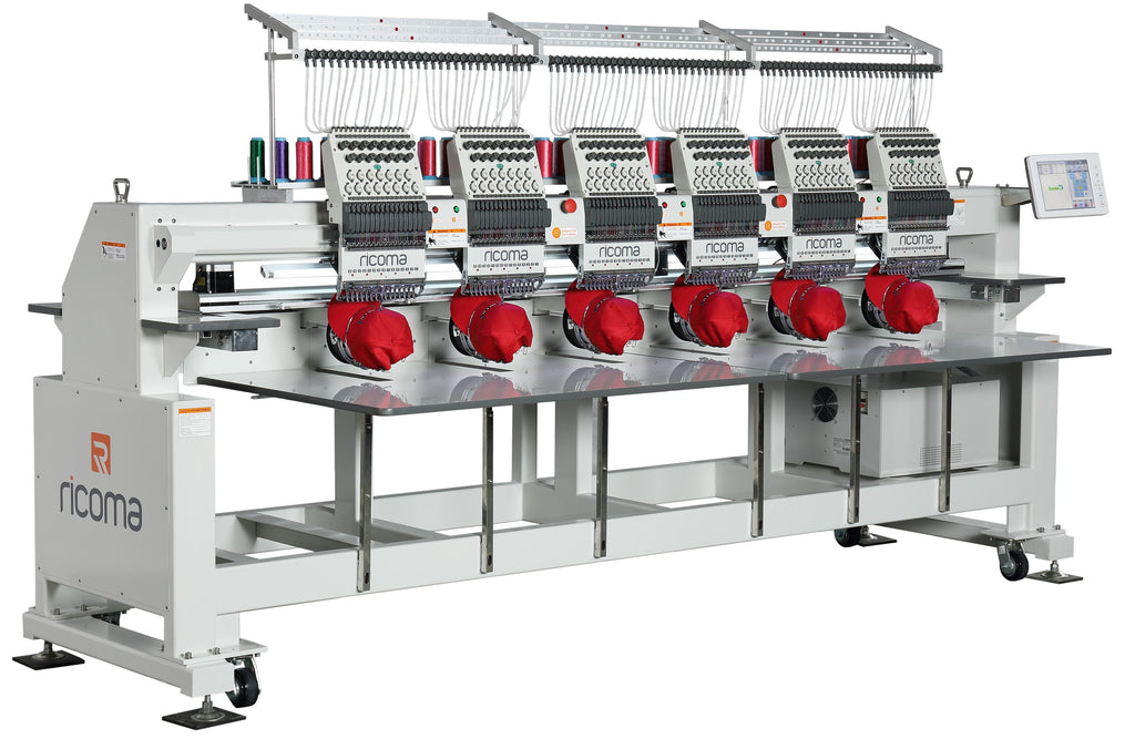 Ricoma 6 Head Embroidery Machine