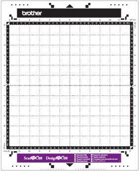 Brother ScanNCut 12x12" Standard Tack Adhesive Mat for CM Model