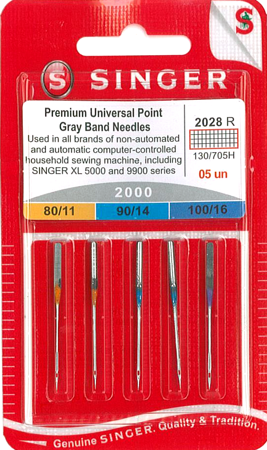 Singer Domestic Embroidery Needles Assorted Assorted