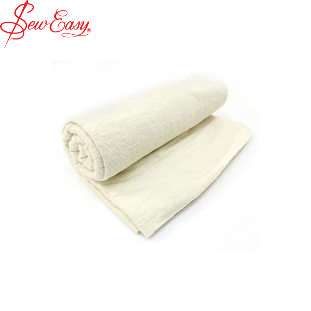 CosyCotton 100% Natural Cotton Batting - Queen Size 84x100"