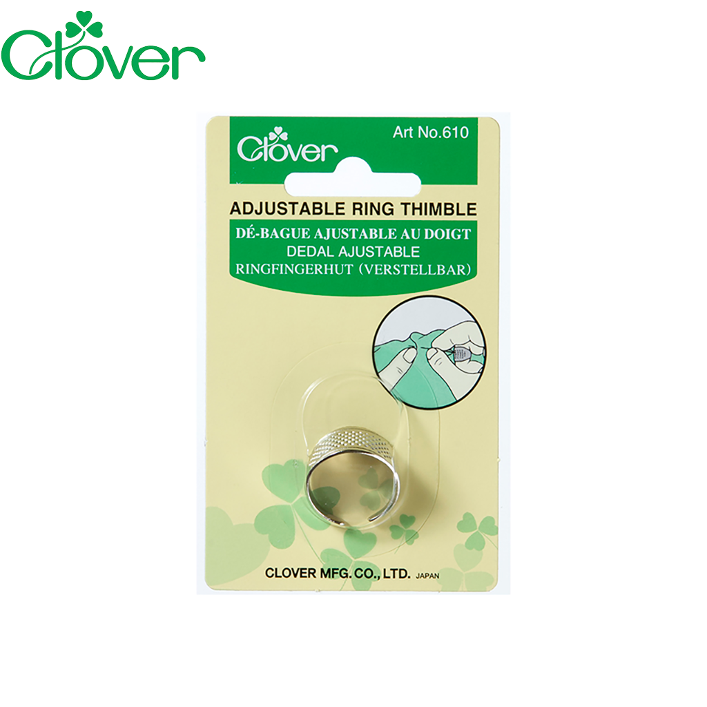 Clover Adjustable Ring Thimble