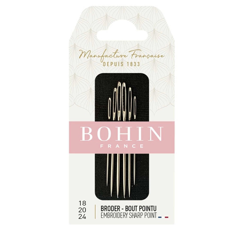 Bohin Embroidery Sharp Point Needles