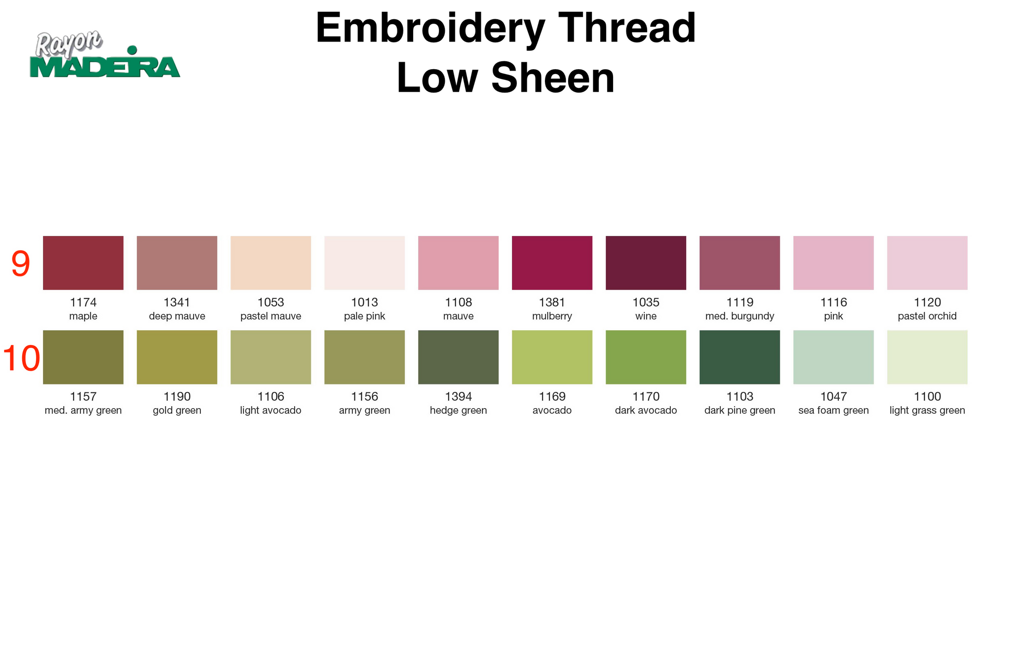 Madeira Rayon 40 | Machine Embroidery Thread | 220 Yards | 9840-2218 | Melange
